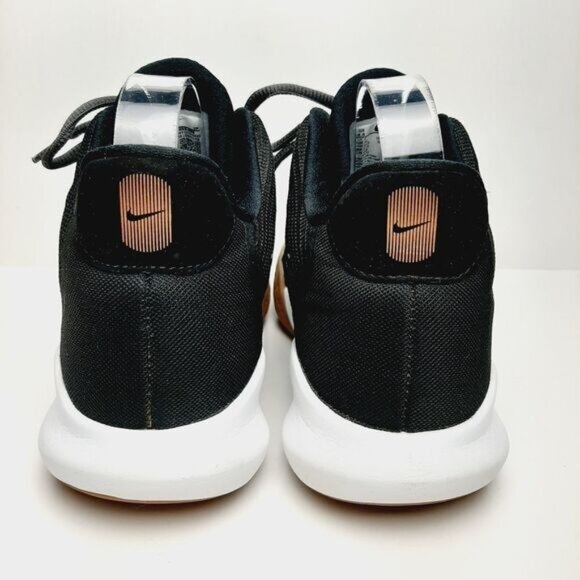 NIKE Precision 3 Black Metallic Copper Swoosh Athletic Shoes Runners Sz 8 - Picture 10 of 15